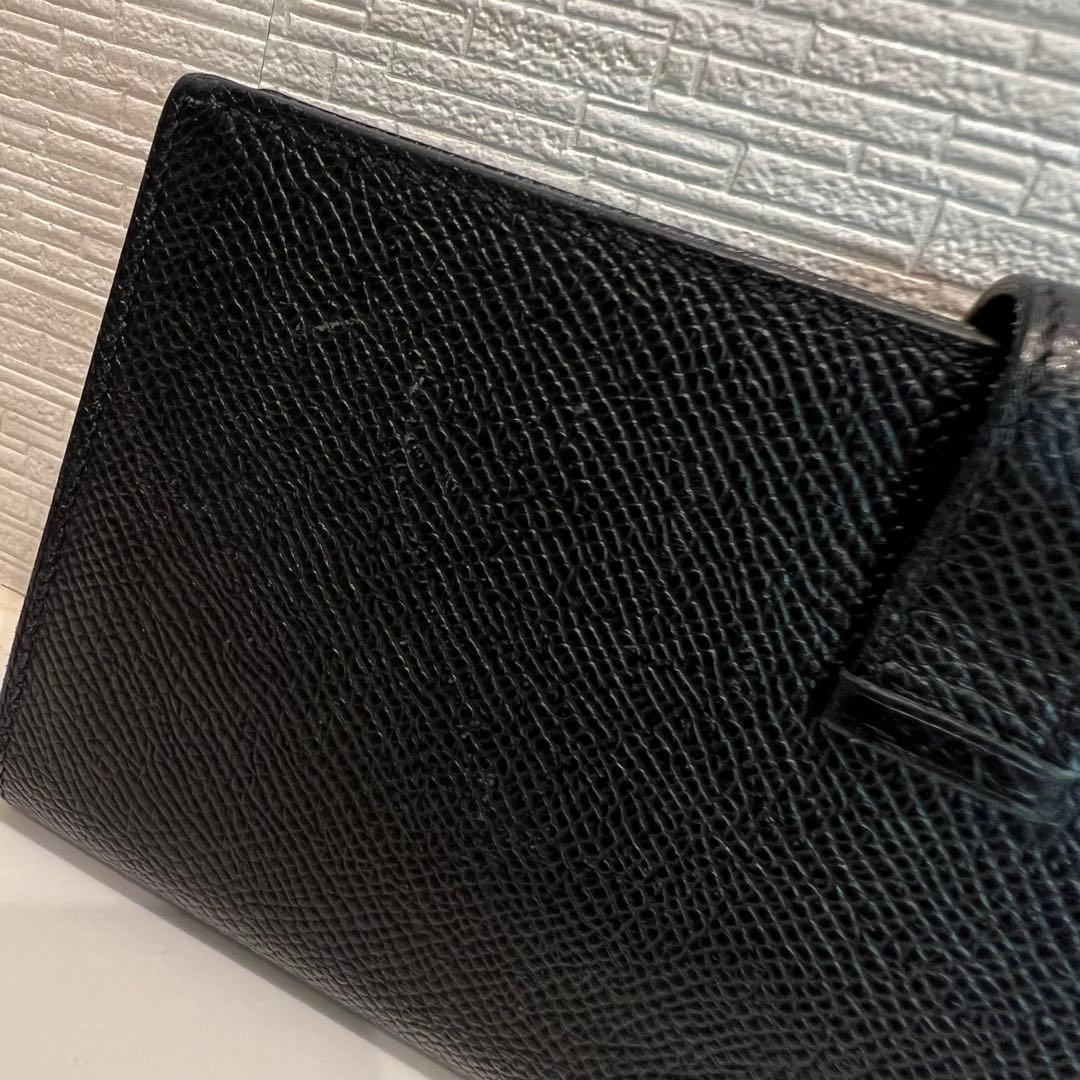 HERMES ベアンスフレ 長財布 黒
