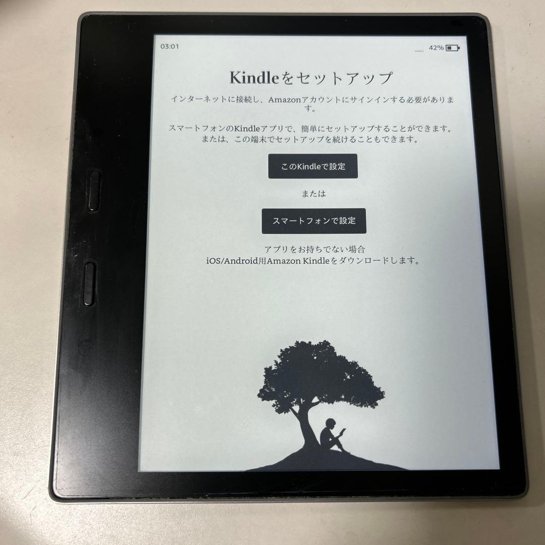 Amazon Kindle oasis 32G 7インチ シルバー 本体