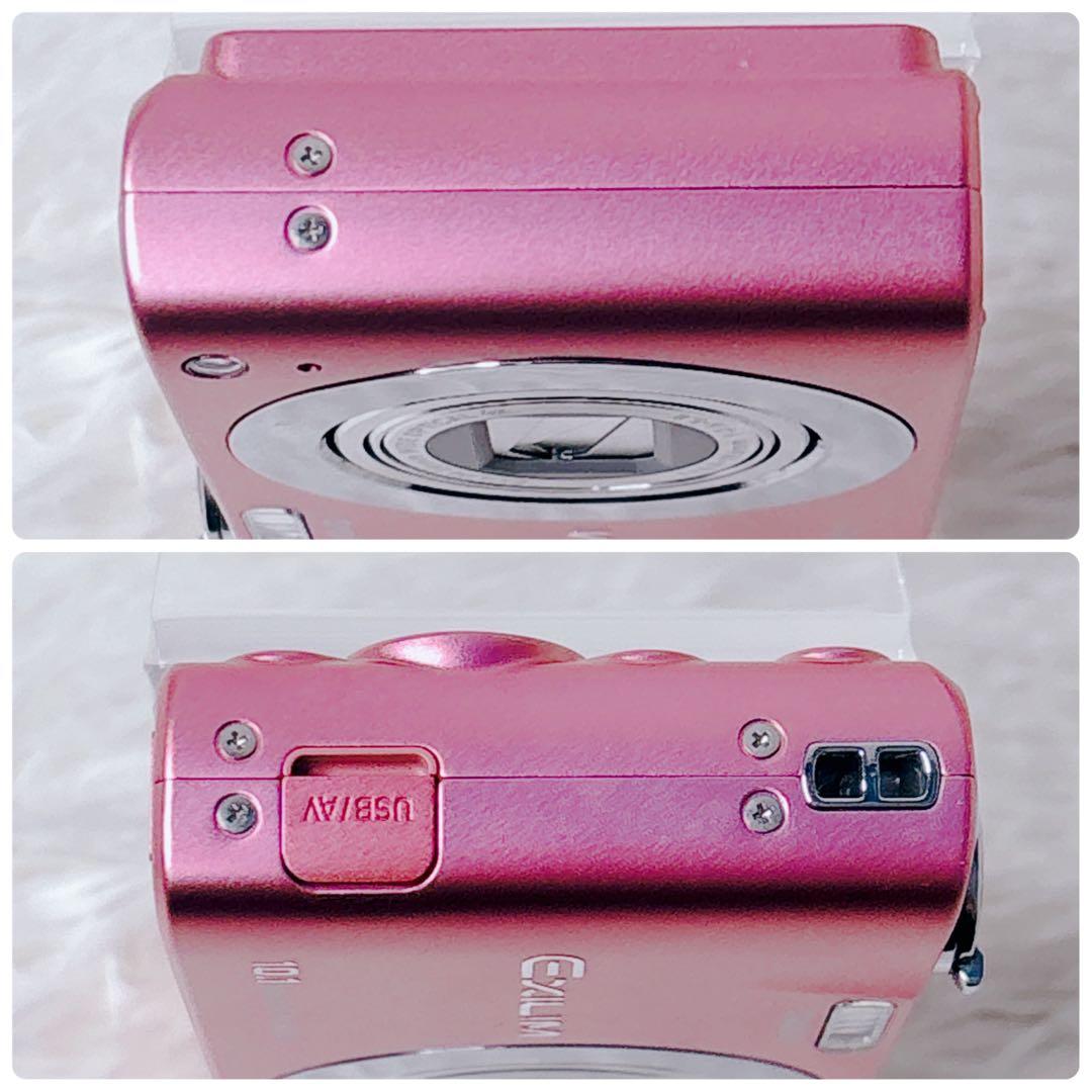 【美品】CASIO デジタルカメラEXILIM EX-Z100 ピンク オールド