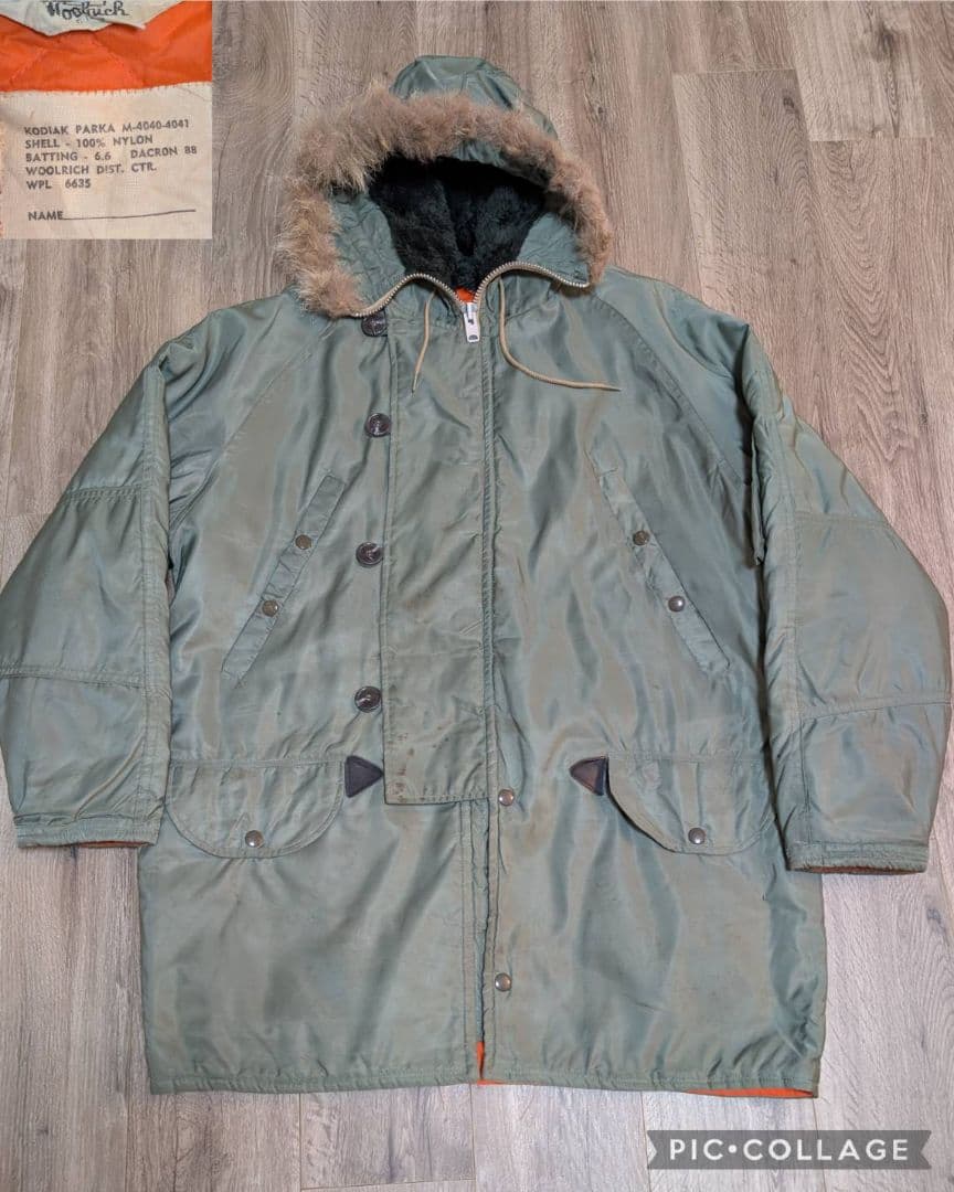 珍品【70S】WOOLRICH KODIAK PARKA N-3Bタイプ