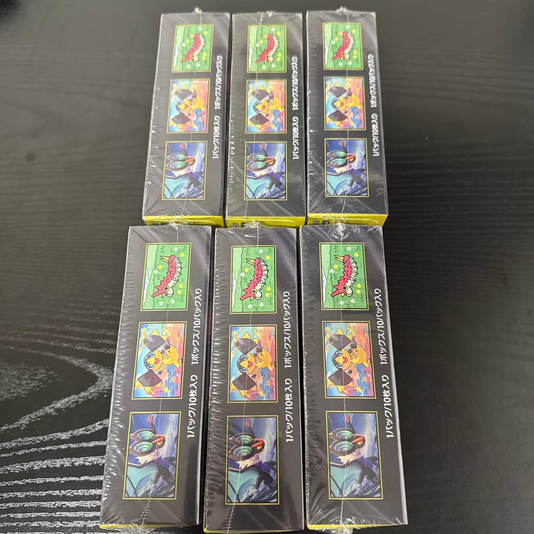 【新品未開封シュリンク付】ポケモンカード　MEGAドリームex 6box
