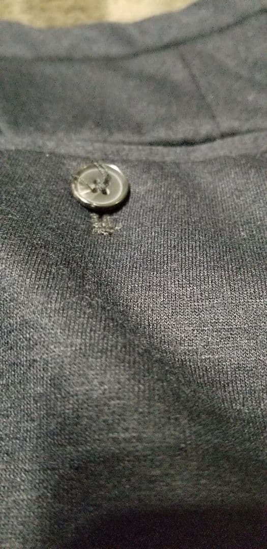 【未使用】ナノユニバース　ダメリーノ ウールミックス　セットアップ 　ネイビーM