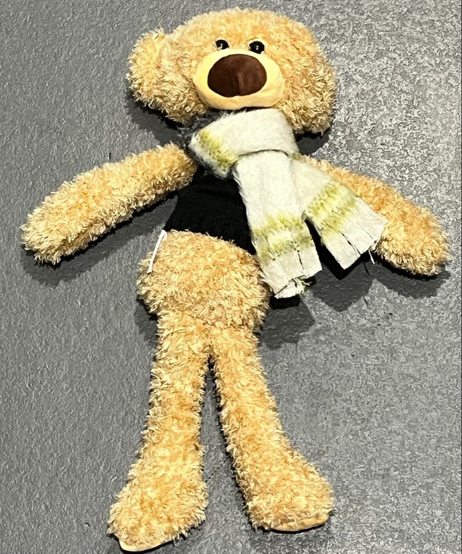 新品 13DE MARZO ジャケット チェック柄　テディベア付き フード付き