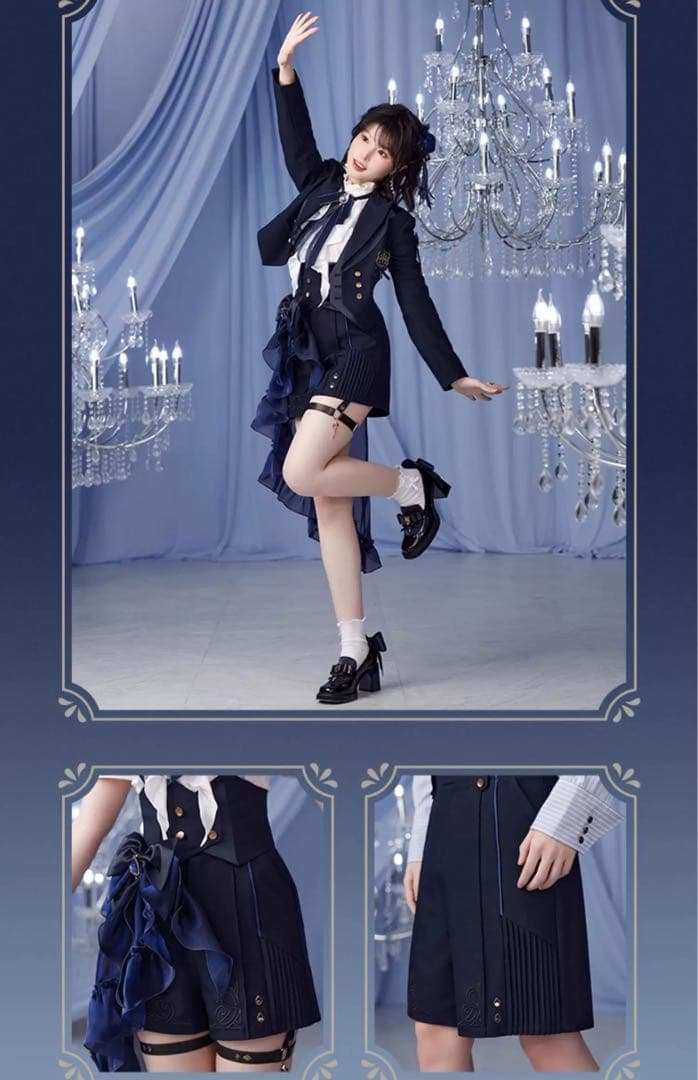 原神　フリーナ　ショートパンツ　XSサイズ