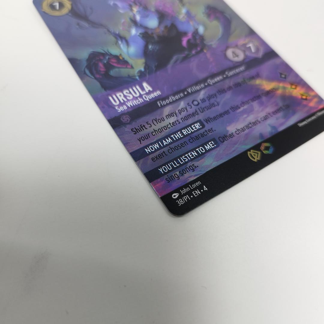 ロルカナ アースラ プロモカード 英語版 Enchanted 海の魔女 f6S4