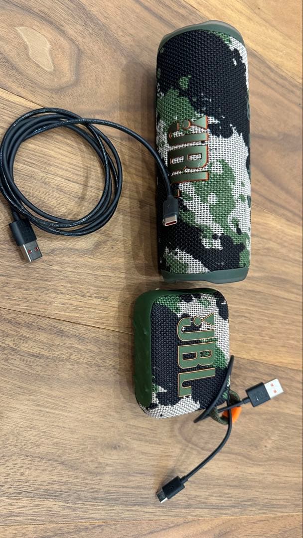 リ*リ様 JBL ワイヤレススピーカー カモフラージュ　FLIP4,GO4 2個