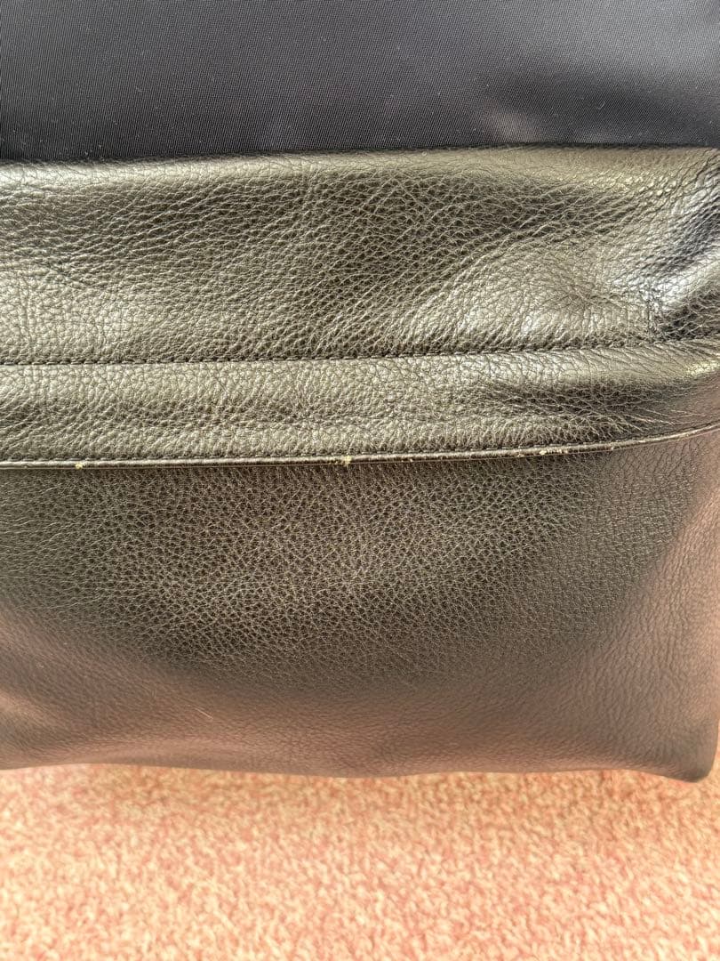 coach メンズ　リュック　本革