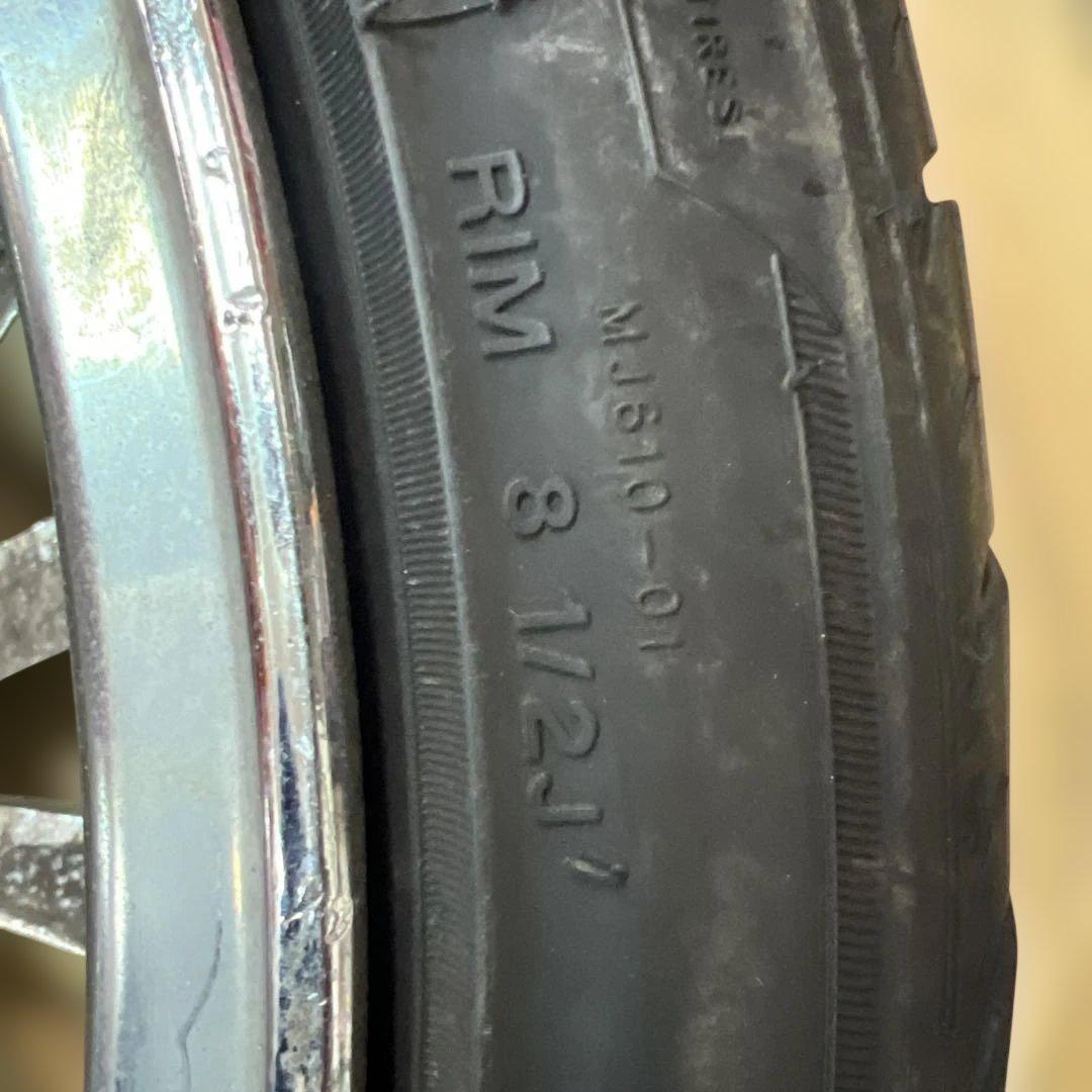 19インチ クローム仕上げ ホイールセット