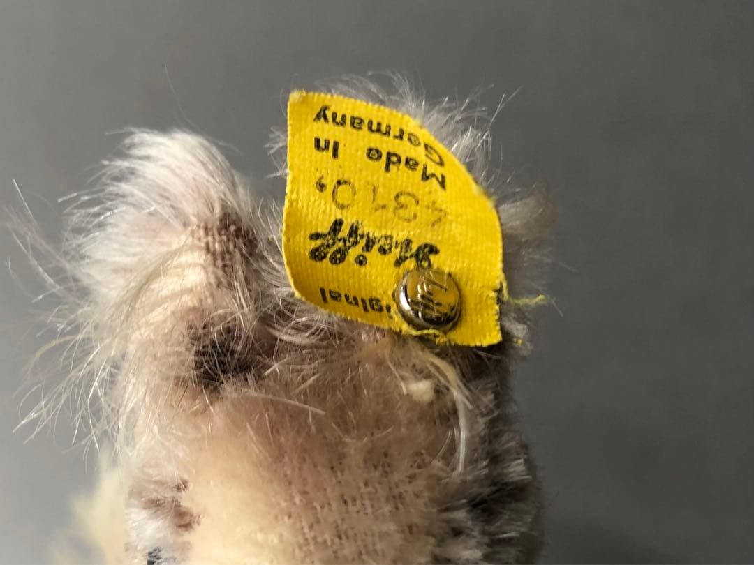 Steiff 　リスのPossy　グレー