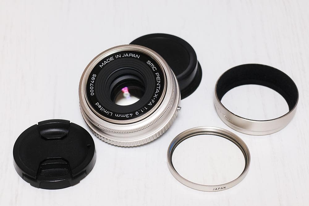 中古 smc PENTAX FA 43mmF1.9 Limited シルバー