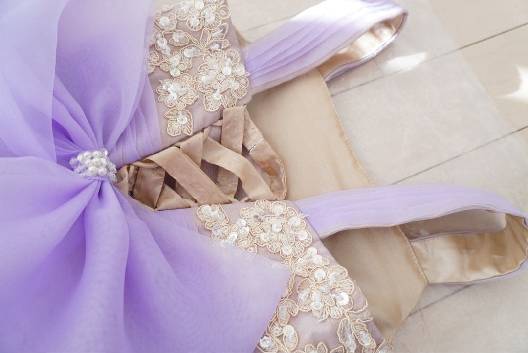 ピアノ発表会　オーダードレス　140㎝前後