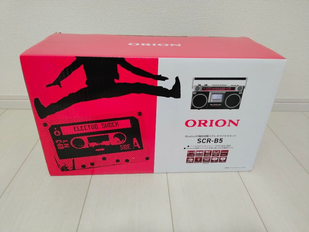 【美品】ラジカセ・オリオン/ORION・SCR-B5