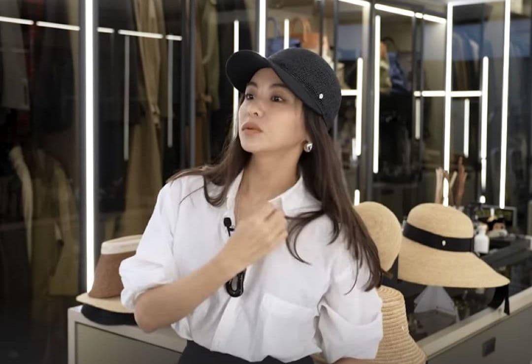 ヘレンカミンスキー　Vivette　ラフィア　麦わら　キャップ　帽子　シルバー