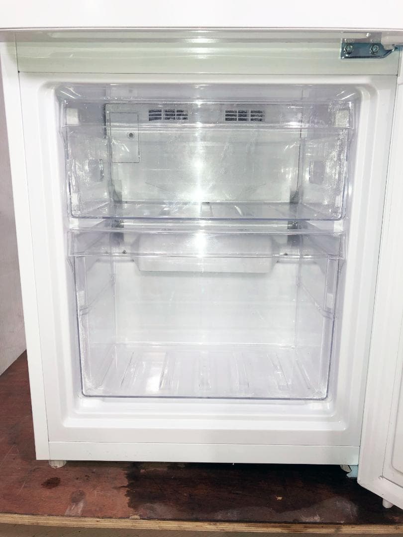 ト美品 中古★Haier 121L 冷蔵庫【JR-NF121B-W】EOG4