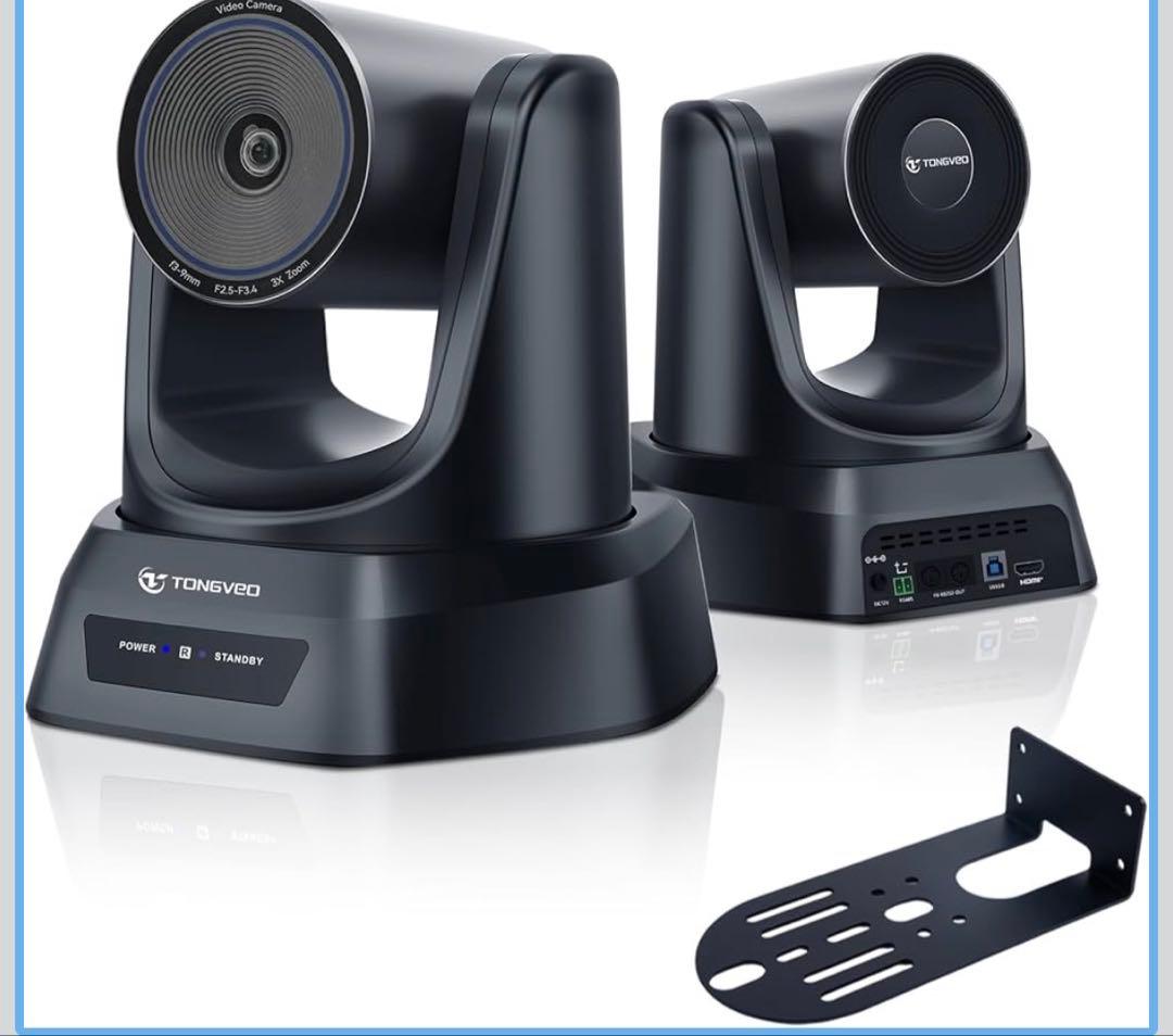 TONGVEO web会議PTZカメラ3倍光学ズームAI自動追跡1080P