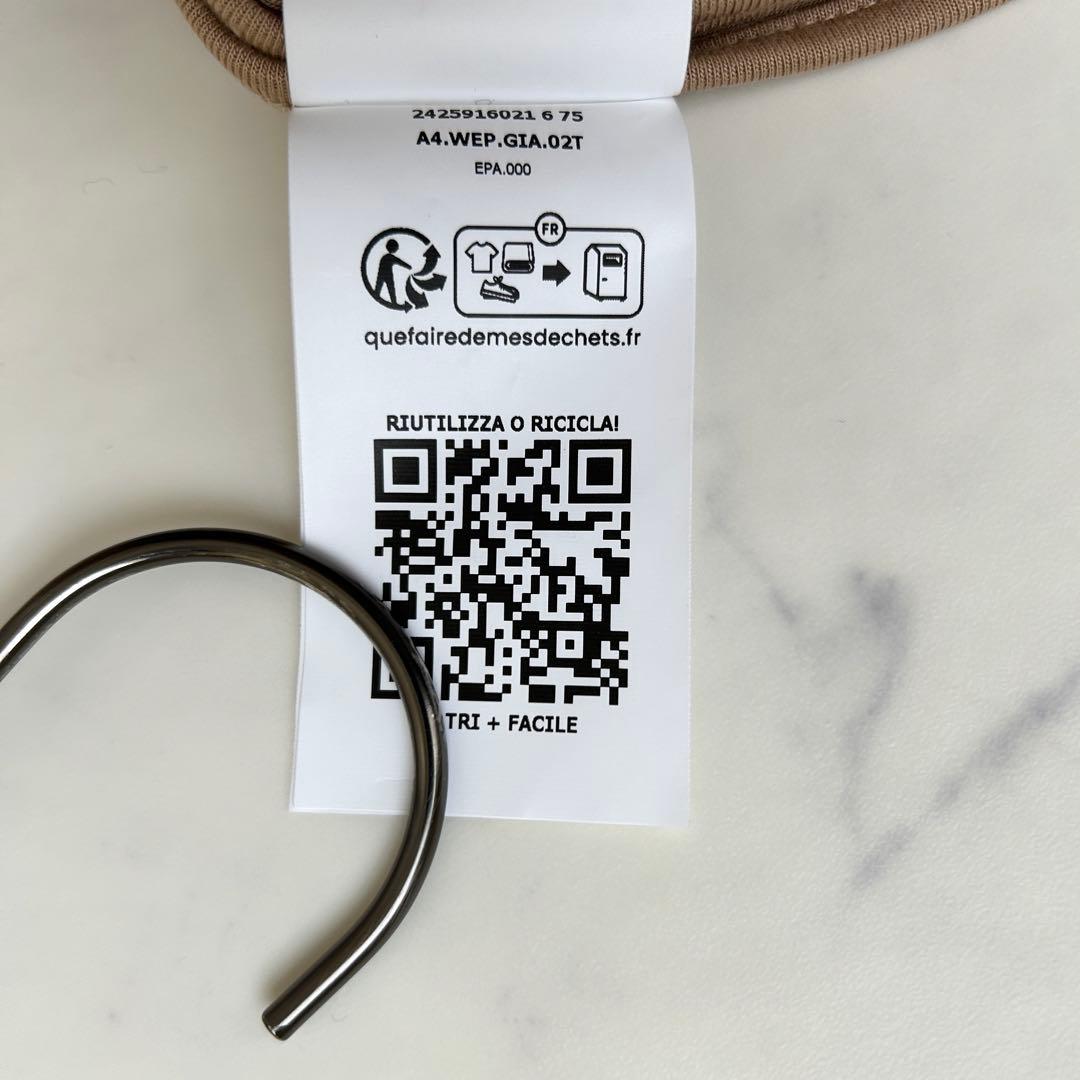 極美品 マックスマーラ 2024年モデル ジップアップパーカー ストレッチ ロゴ