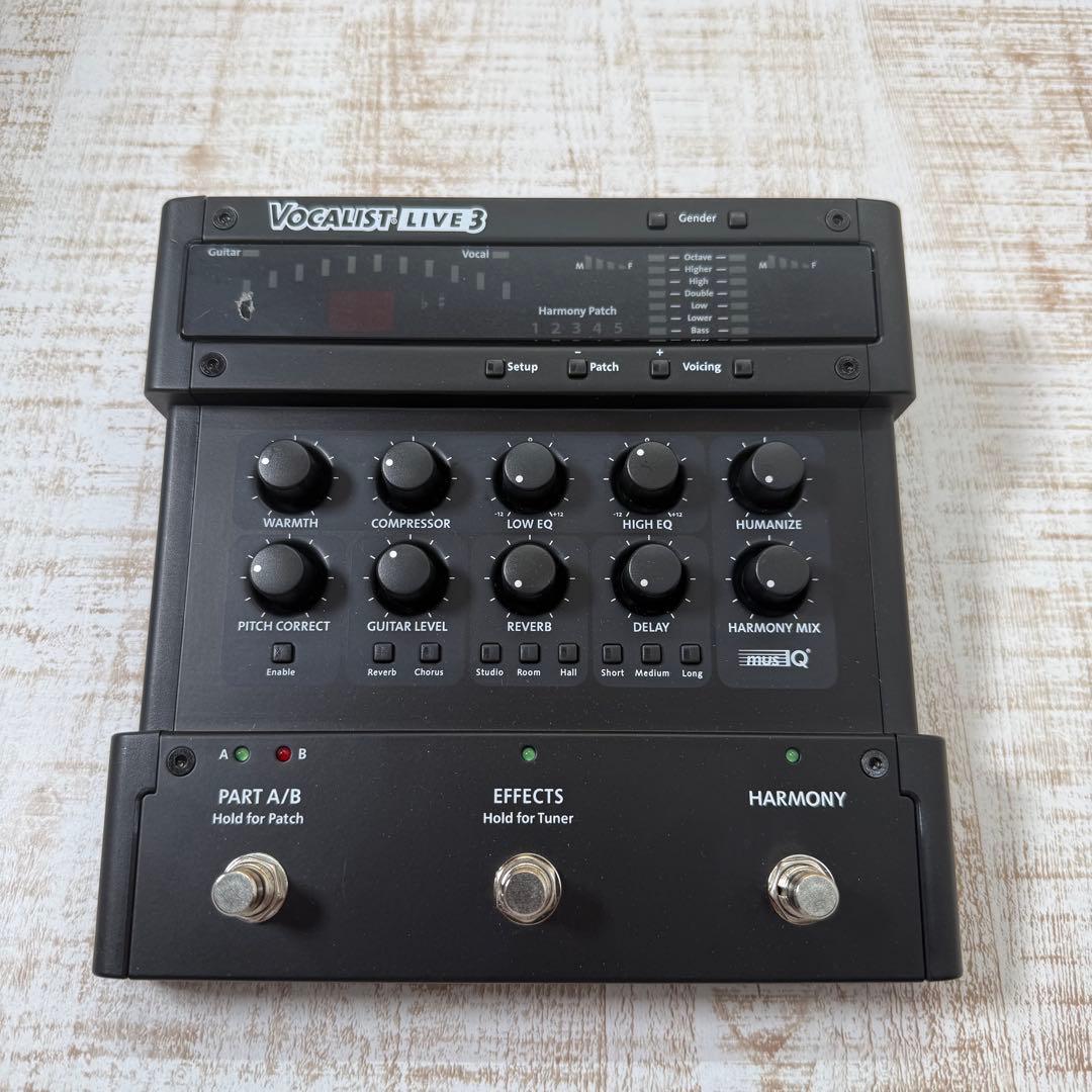 Digitech Vocalist Live 3 アダプター付き　希少　箱付き