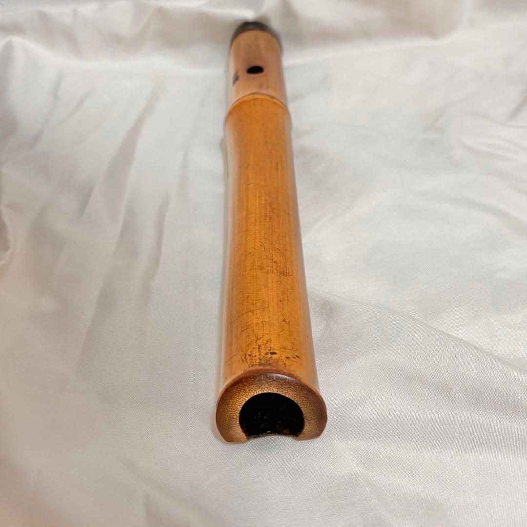【名工】尺八 錦州 銘 一尺六寸管（約50cm）高級和楽器 美品