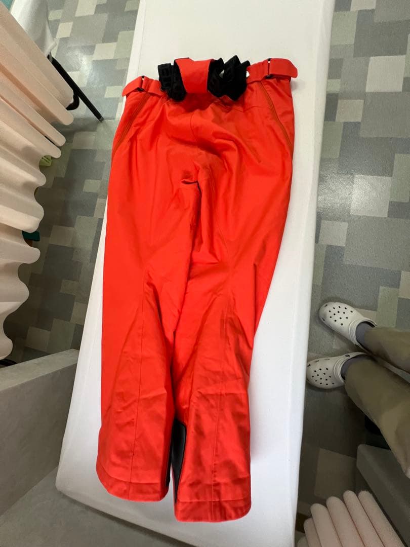 DESCENTE S.I.O スキーウェア グレー/オレンジ