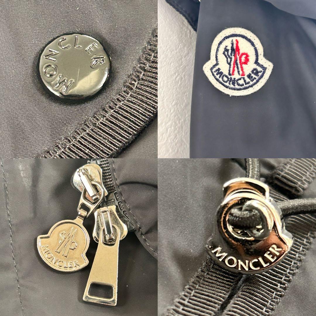 美品 モンクレールArgeline Giubbotto フード付きナイロンコート