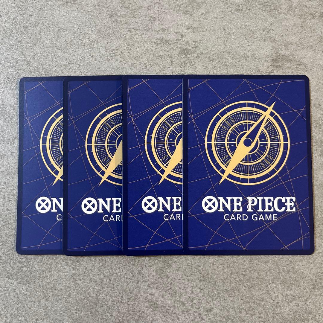 ワンピースカード　ナミ　SR 4枚セット EB03-053