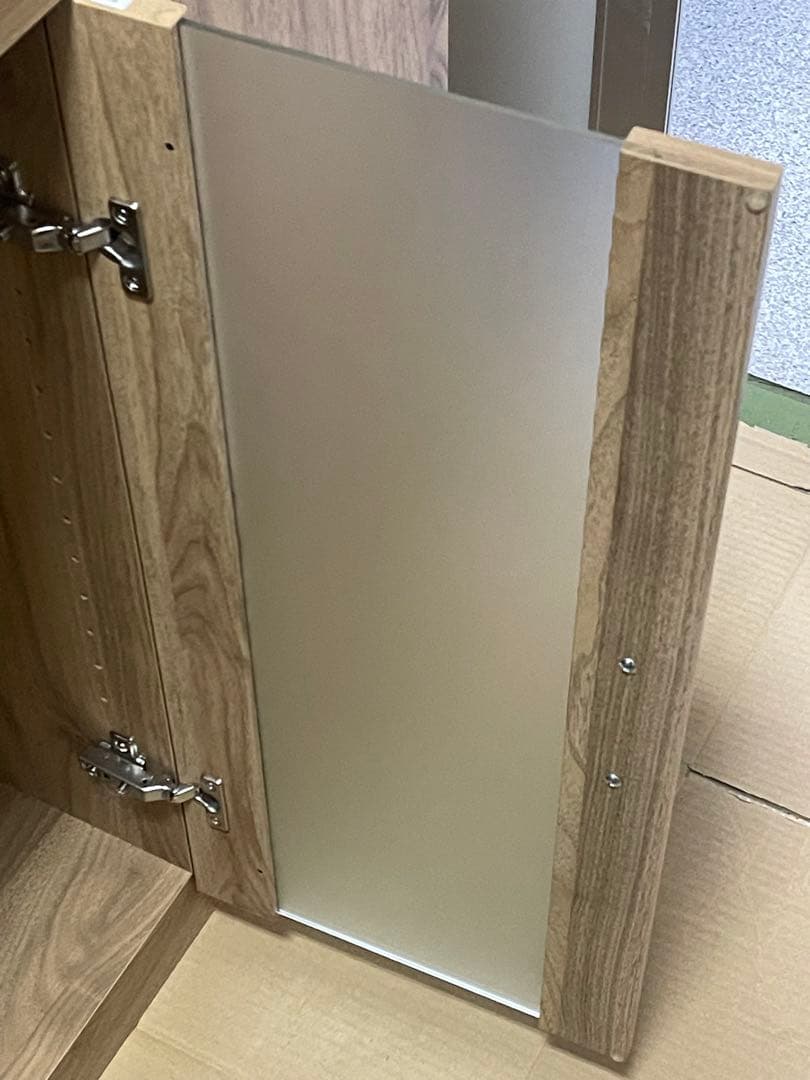 【送料込・最終値下げ】ニトリ キャビネット フォルムN SK ライトブラウン