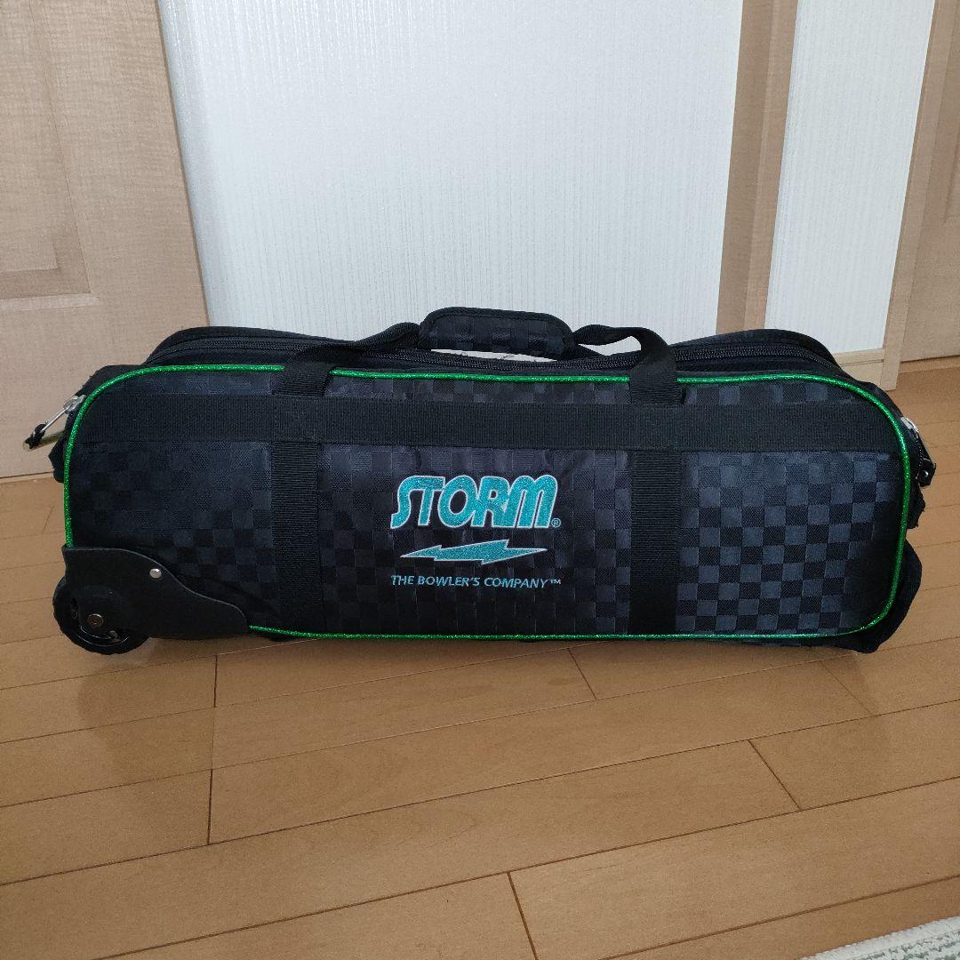 ボウリングバッグ　トリプルローラー　3個入れバッグ　３ボールツアーキャリーバッグ