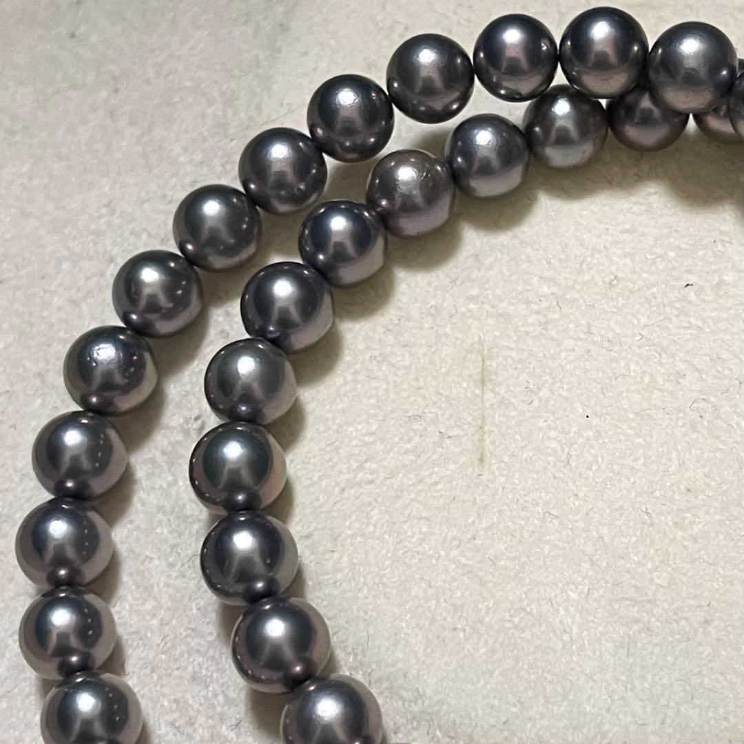 ミリ 【TASAKI✨保証書】 あこや真珠 ネックレス 6.5-7.0