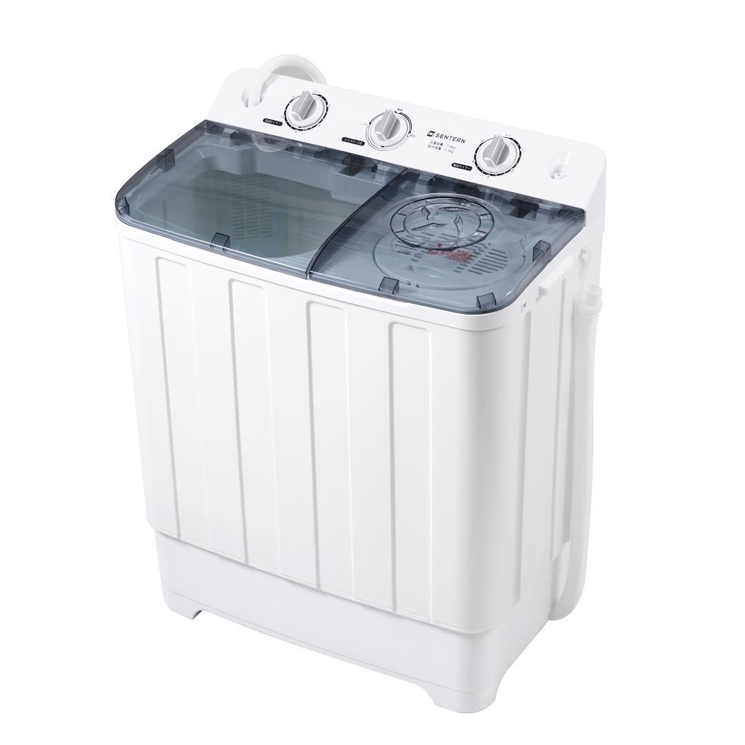 二槽式洗濯機 洗濯容量7.6kg 脱水容量5.5kg 7.6キロ 縦型洗濯機