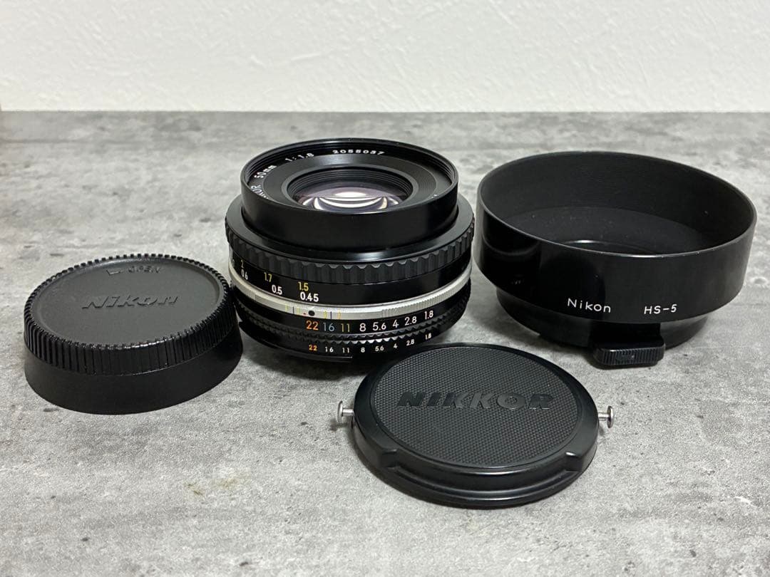 ⭐️外観美品⭐️Nikon Ai-S NIKKOR 50mm f/1.8単焦点レンズ