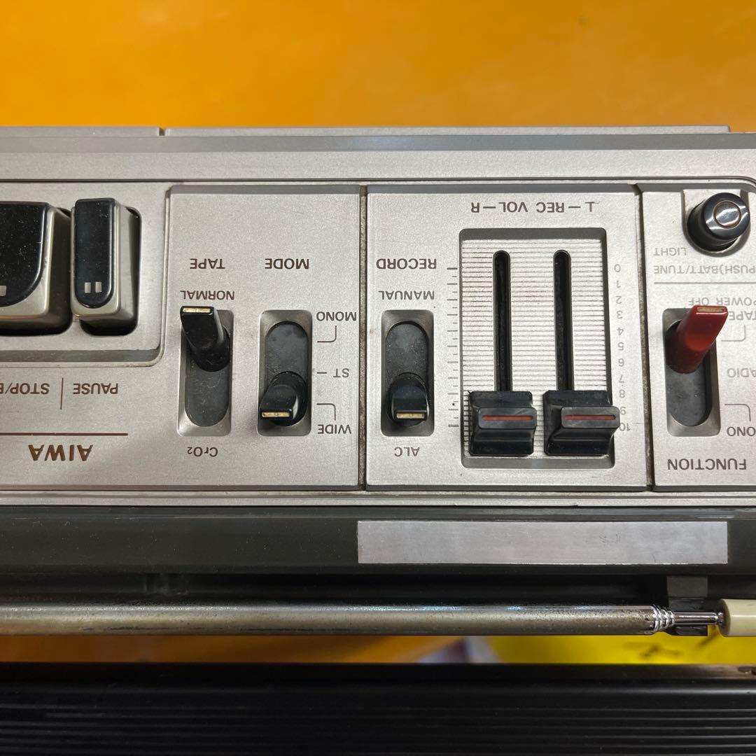 希少AIWAラジカセTPR-830アイワ 通電確認済