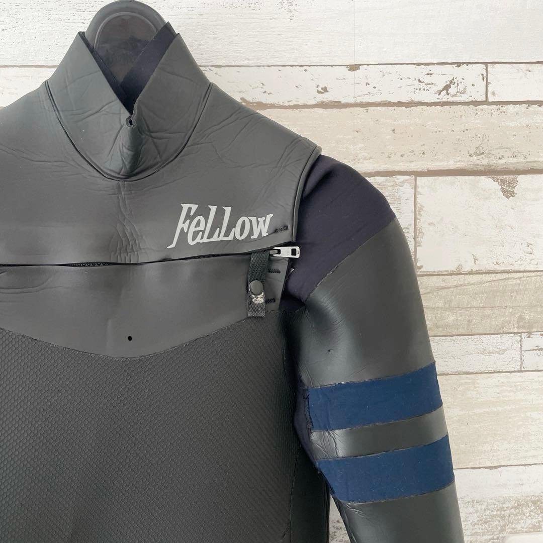 美品【FELLOW メンズML】170cm前後 セミドライ 裏起毛 5/3ミリ
