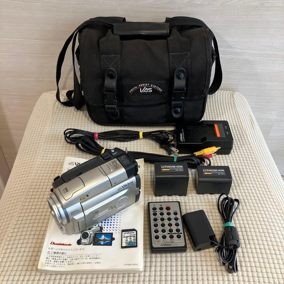 miniDVのダビングに！ Victor ビデオカメラ GR-DVL700