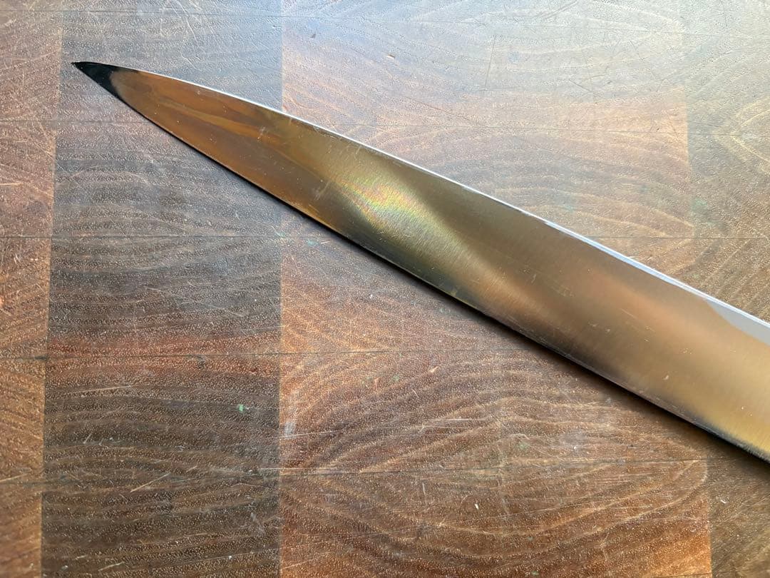 正本総本店　霞　柳刃　300mm 包丁　白鋼　和包丁　再生品