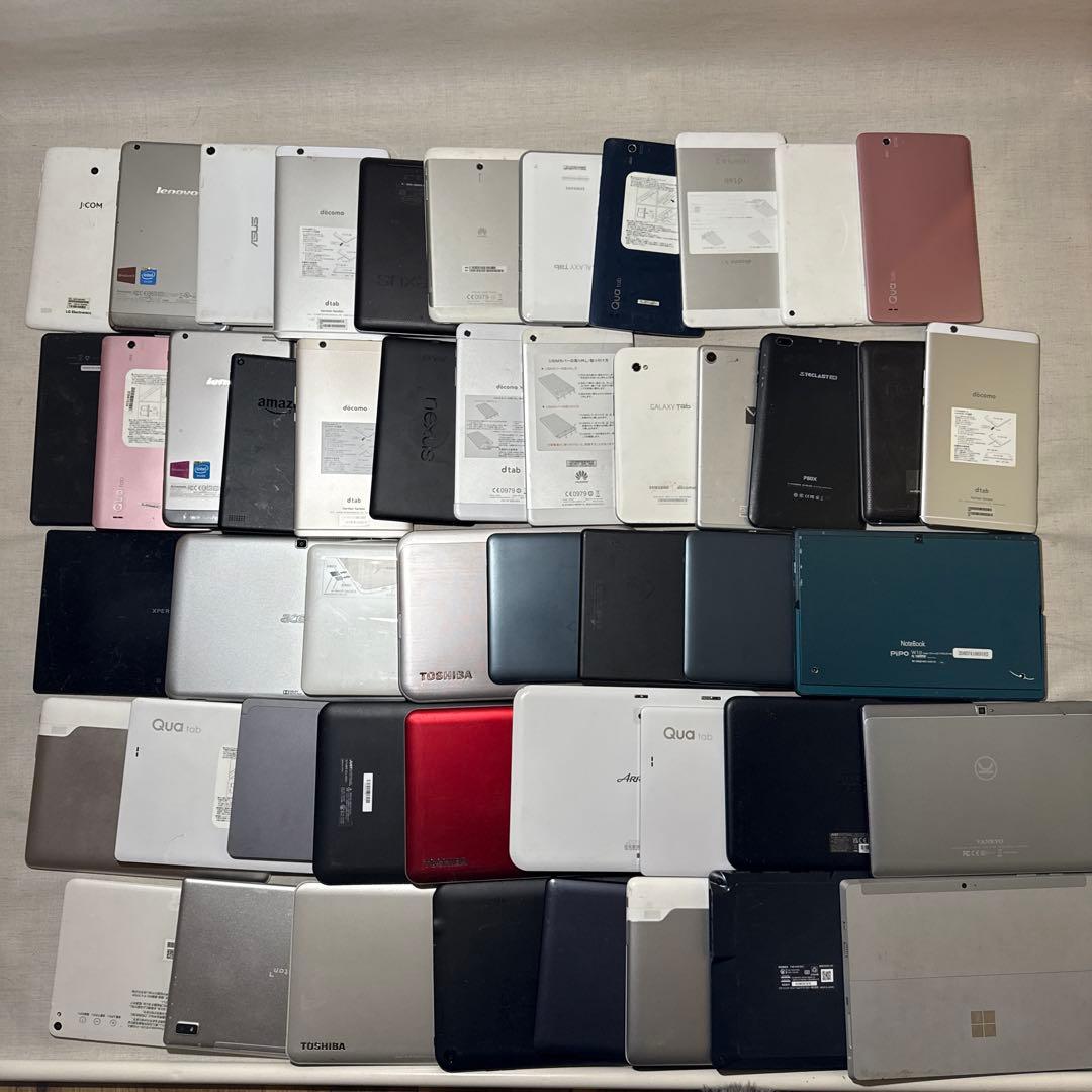 タブレット tab 49台 まとめ売り ジャンク 部品取り 動作未確認