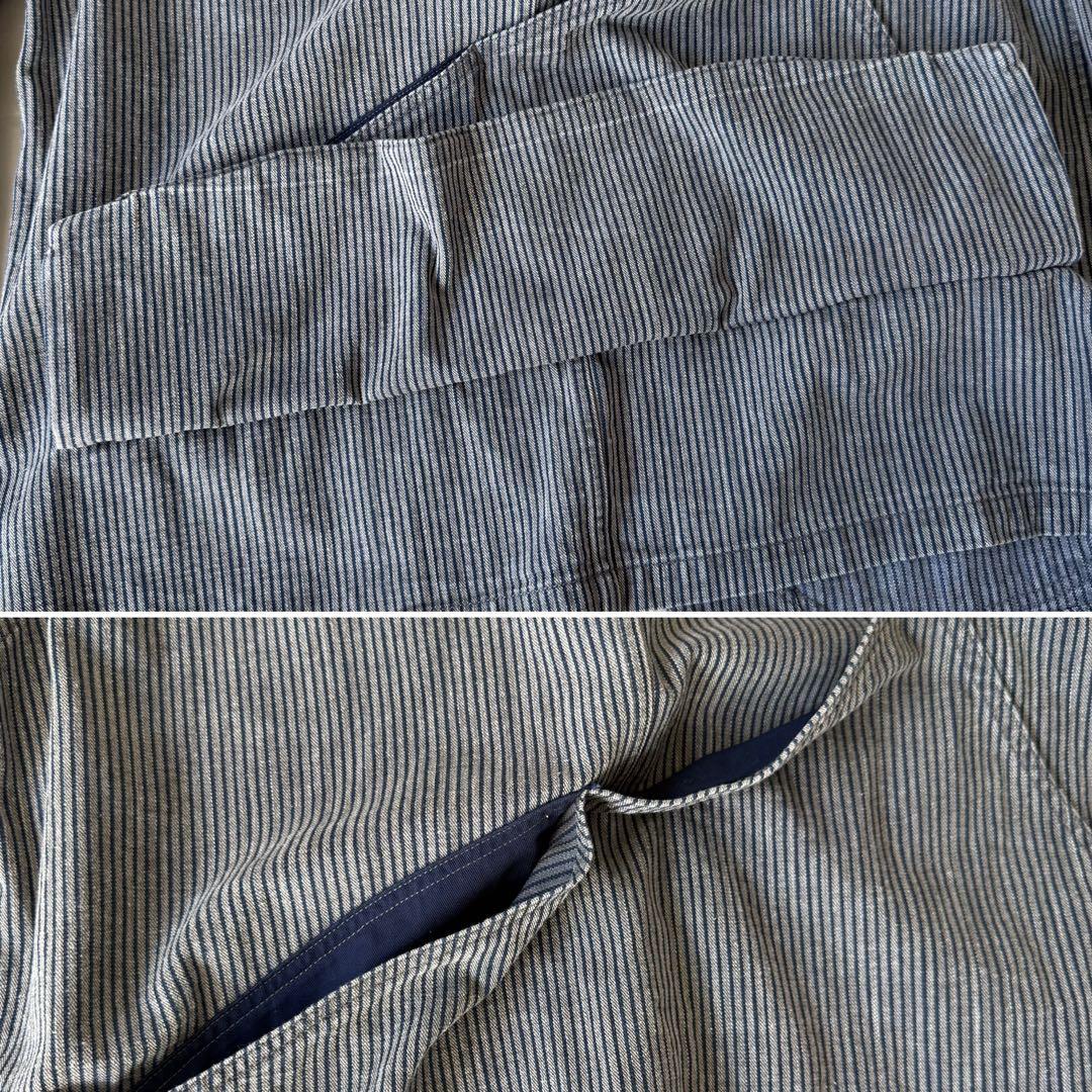 kapital キャピタル 10oz墨 ヒッコリー リンゴマン カバーオール