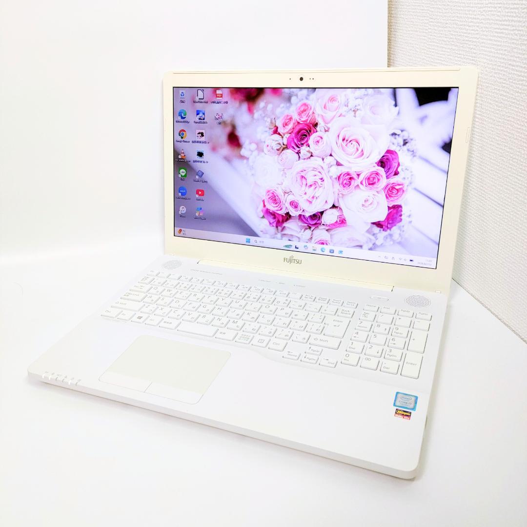 Windows11✨️Corei7/SSD/オフィス付きノートパソコン/富士通