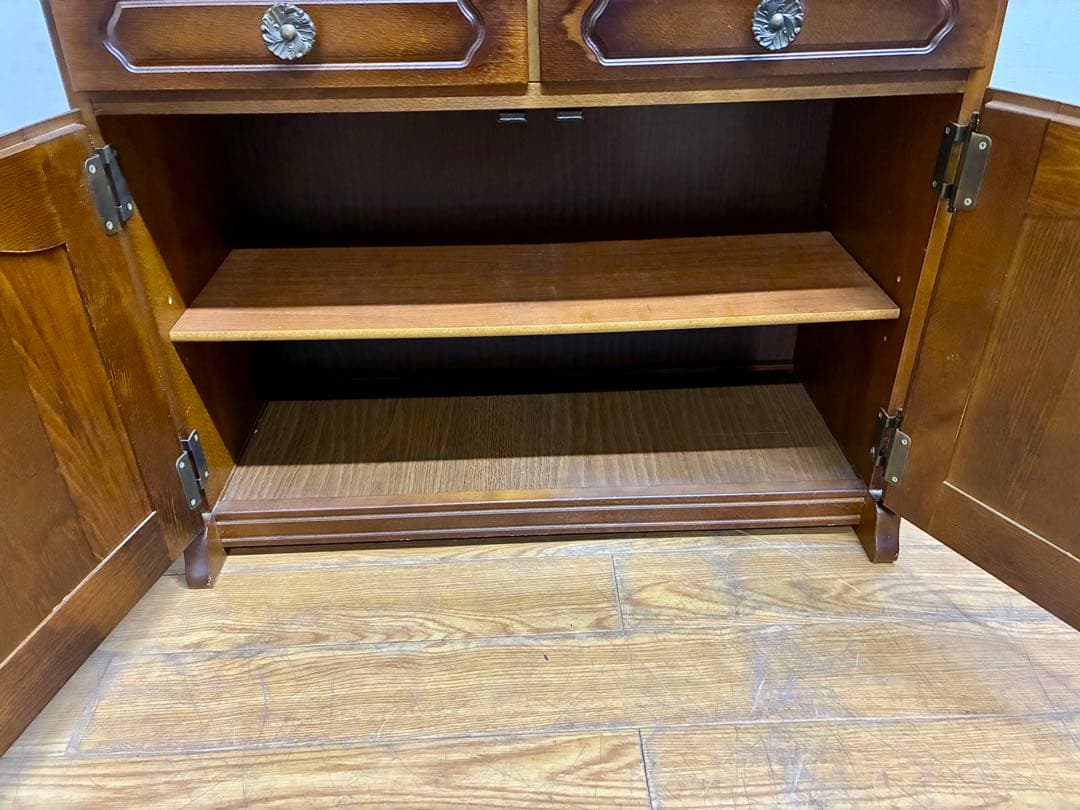 管376☆カリモク☆karimoku☆コロニアルシリーズ☆キャビネット☆電話台