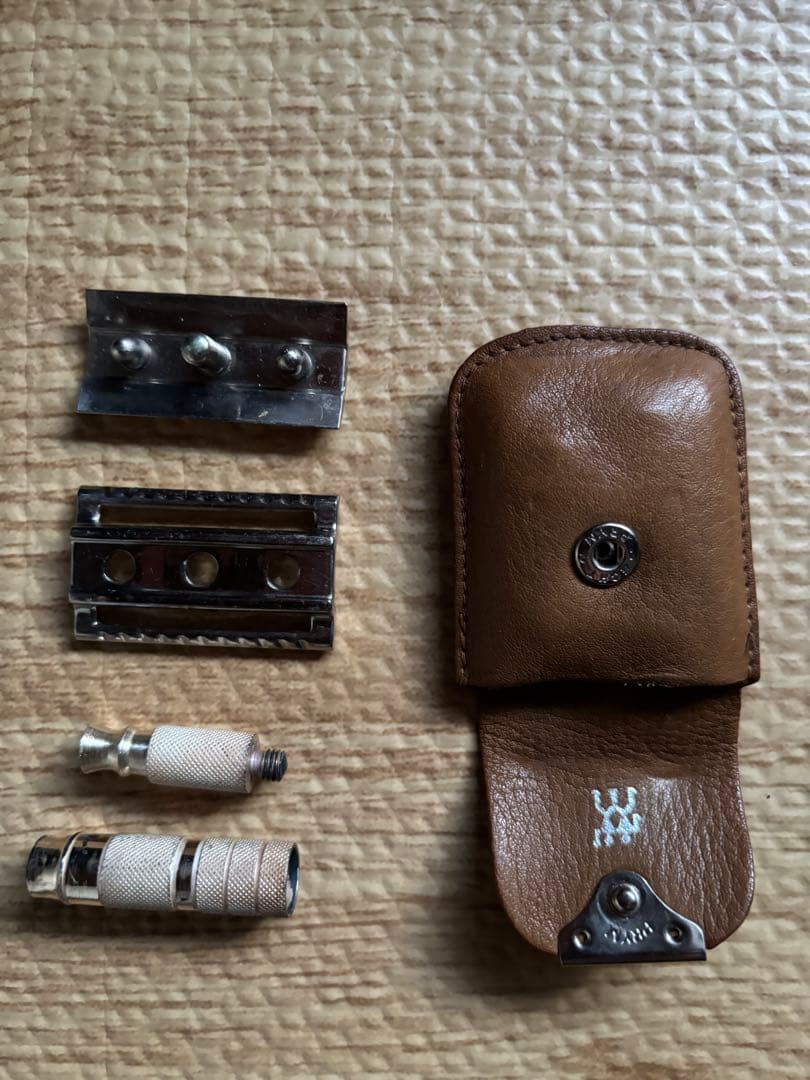 希少、ヘンケルス、双子マーク携帯用髭剃り