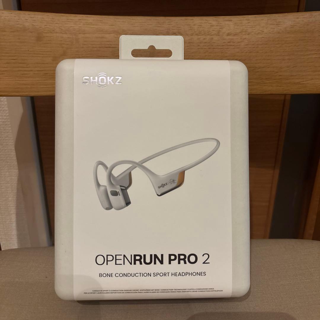 新品未使用　骨伝導イヤホン　大迫モデル　オープンラン　プロ2 福袋購入品　おまけ