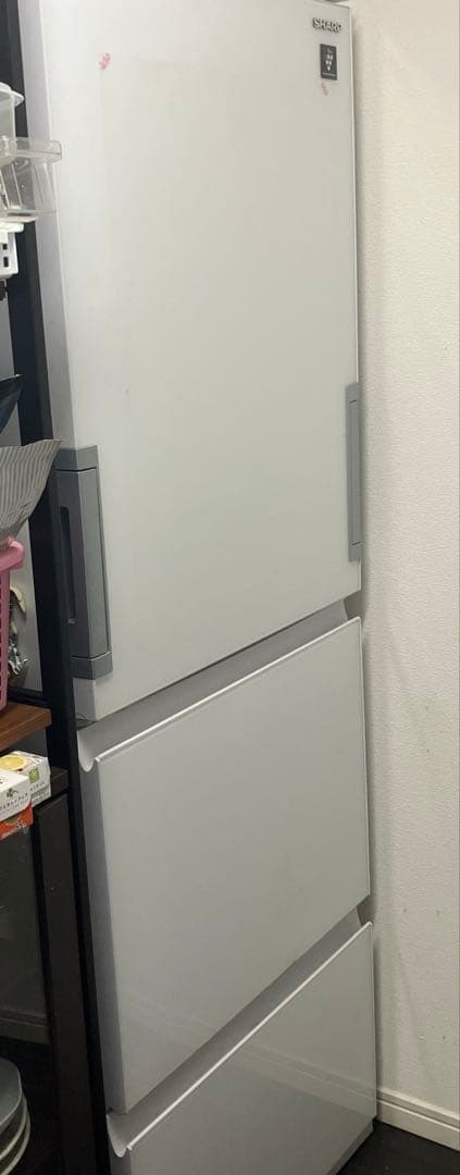 SHARP 冷蔵庫 SJ-GW35F-W 350L