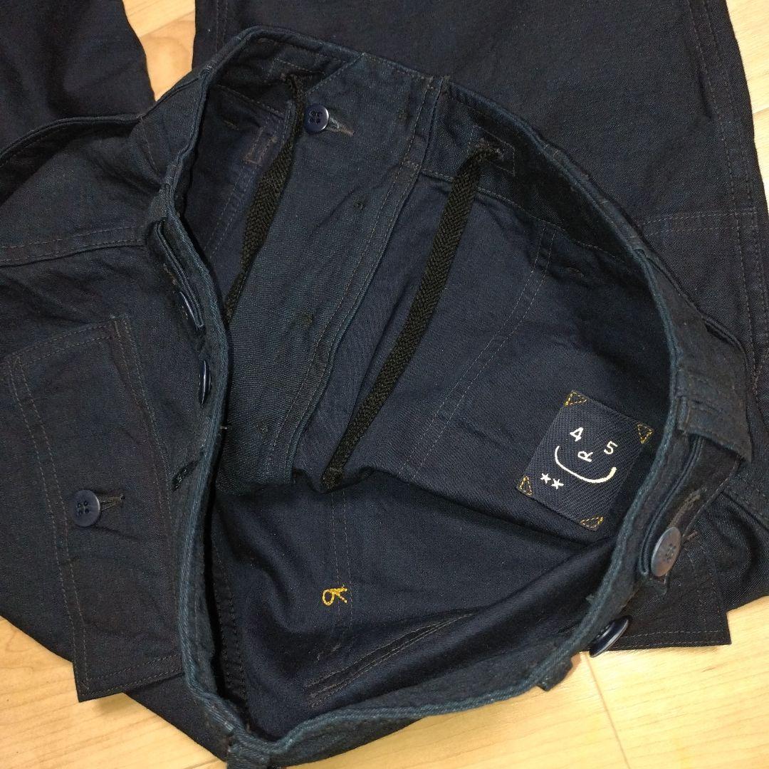 【128】45R バックサテンの908ベイカーパンツ　サイズ2