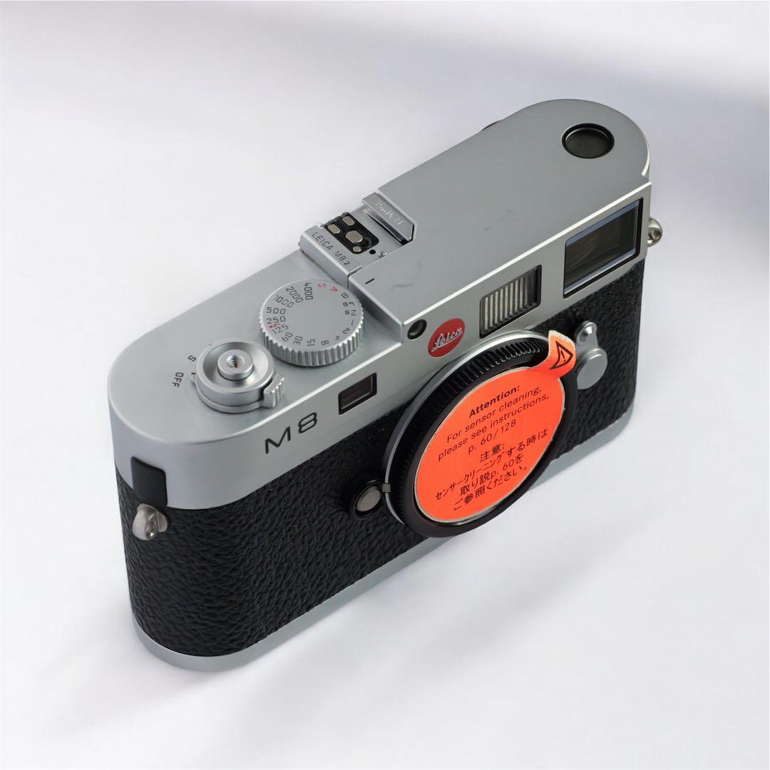 LEICA M8.2 シルバークローム レンジファインダー ライカ 元箱付き