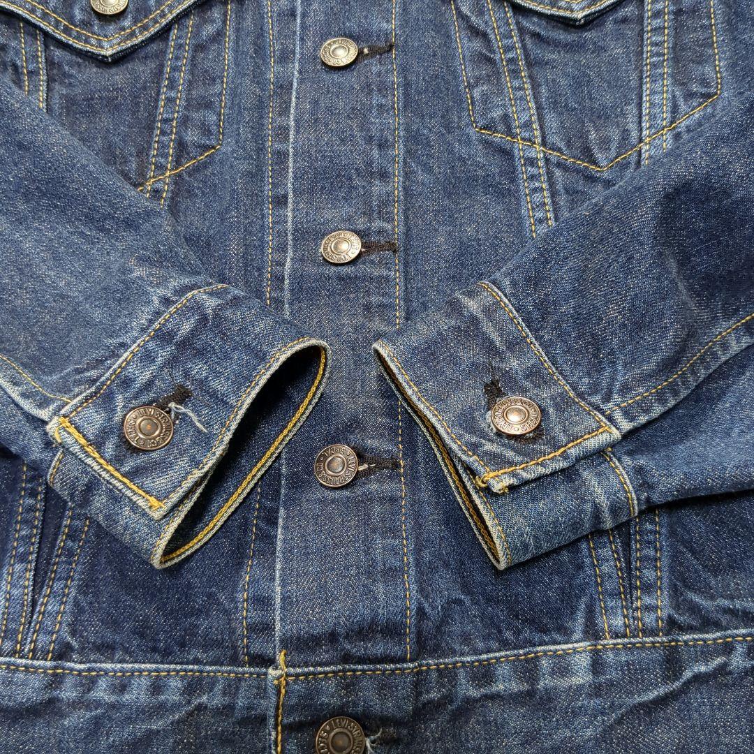 ✨90s！ビッグE！濃紺✨LEVI'S 71557 38 日本製 デニムJKT