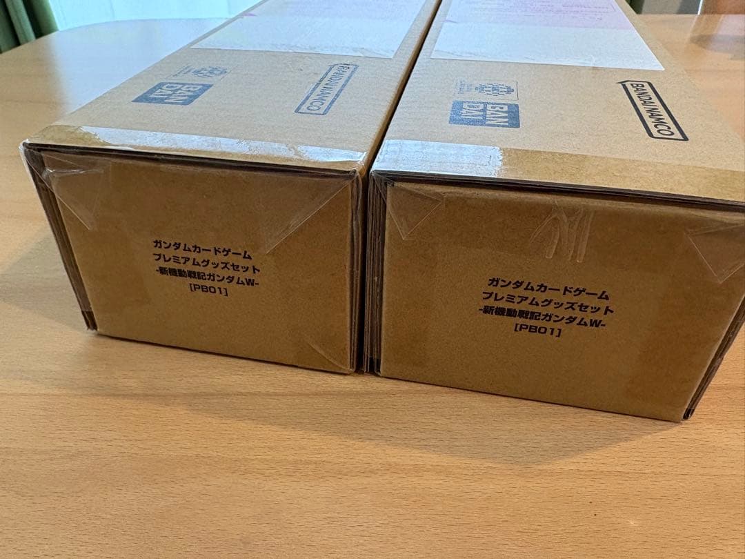 ガンダムカードゲーム プレミアムグッズセット 新機動戦記ガンダムW 2セット