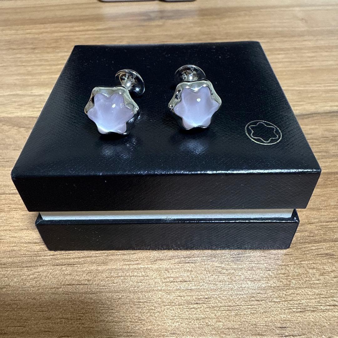 美品 激レア Montblanc モンブラン カフス スター カフスリンクス