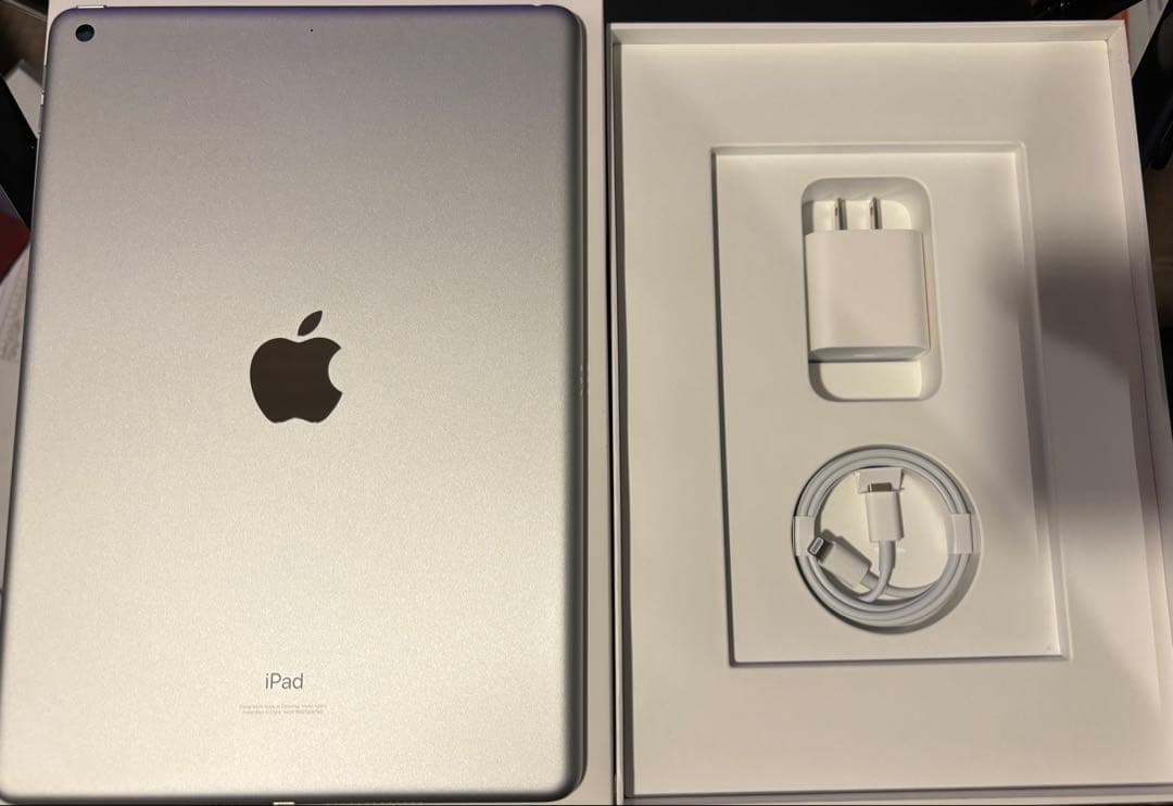 Apple ipad第9世代64GBシルバーWi-Fiモデルバッテリー状態96%