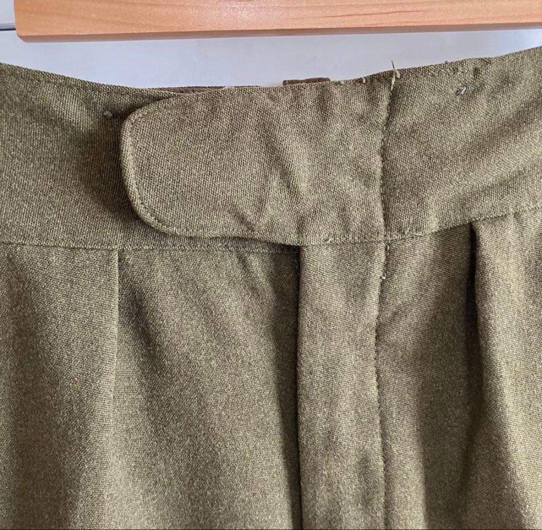 60s ヴィンテージ イギリス軍 ドレスパンツ グルカパンツ スラックス