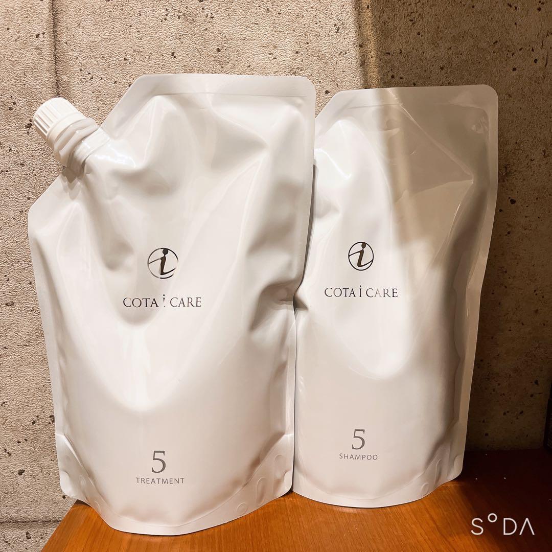 COTA コタアイケア シャンプー5トリートメント5詰め替え用750ml