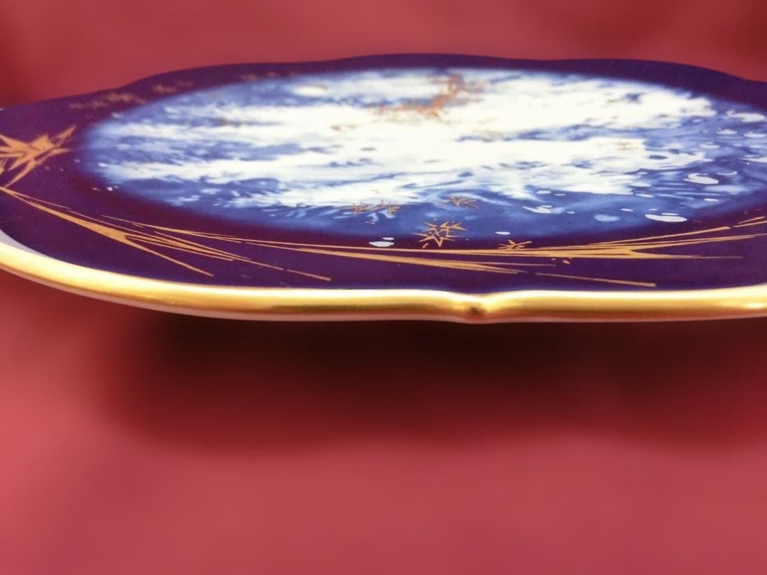 【マイセン】イヤープレート1992年冬の森